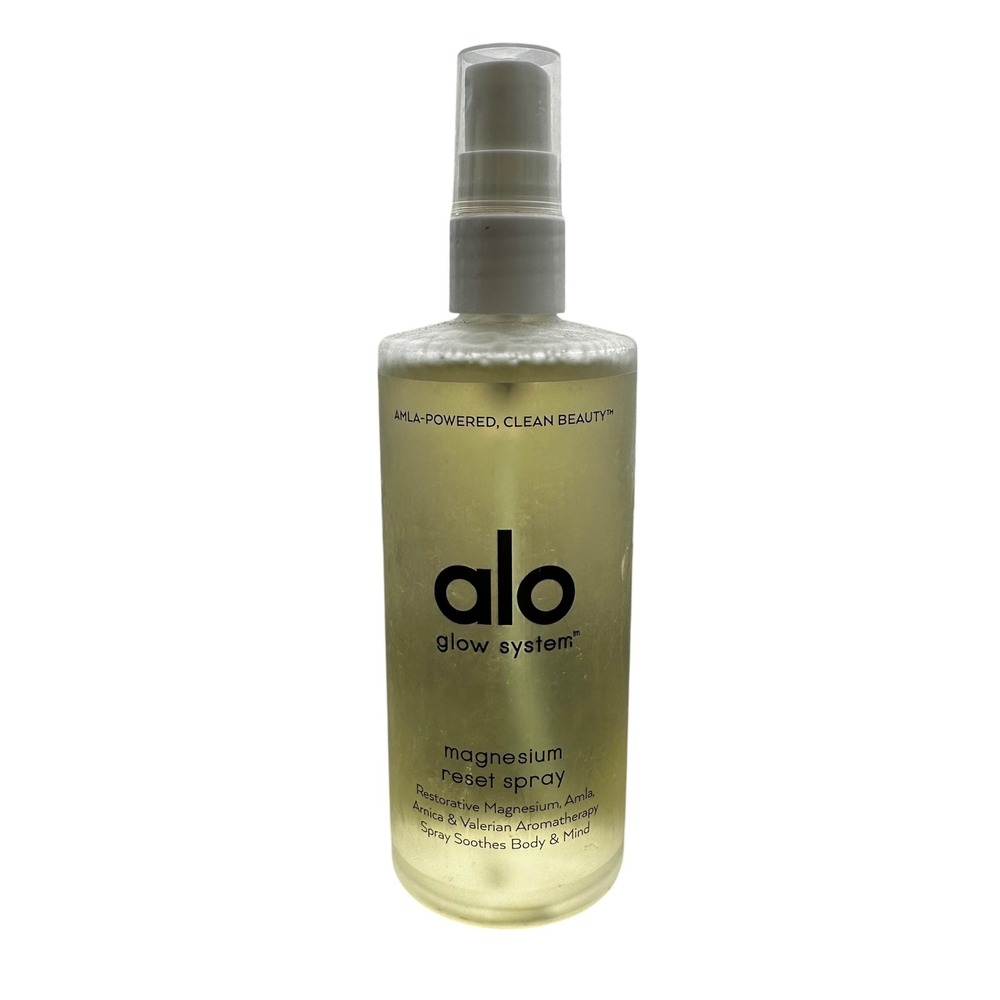 Alo Glow System Magnesium Reset Spray Restorative Body & Mind 3.8 oz